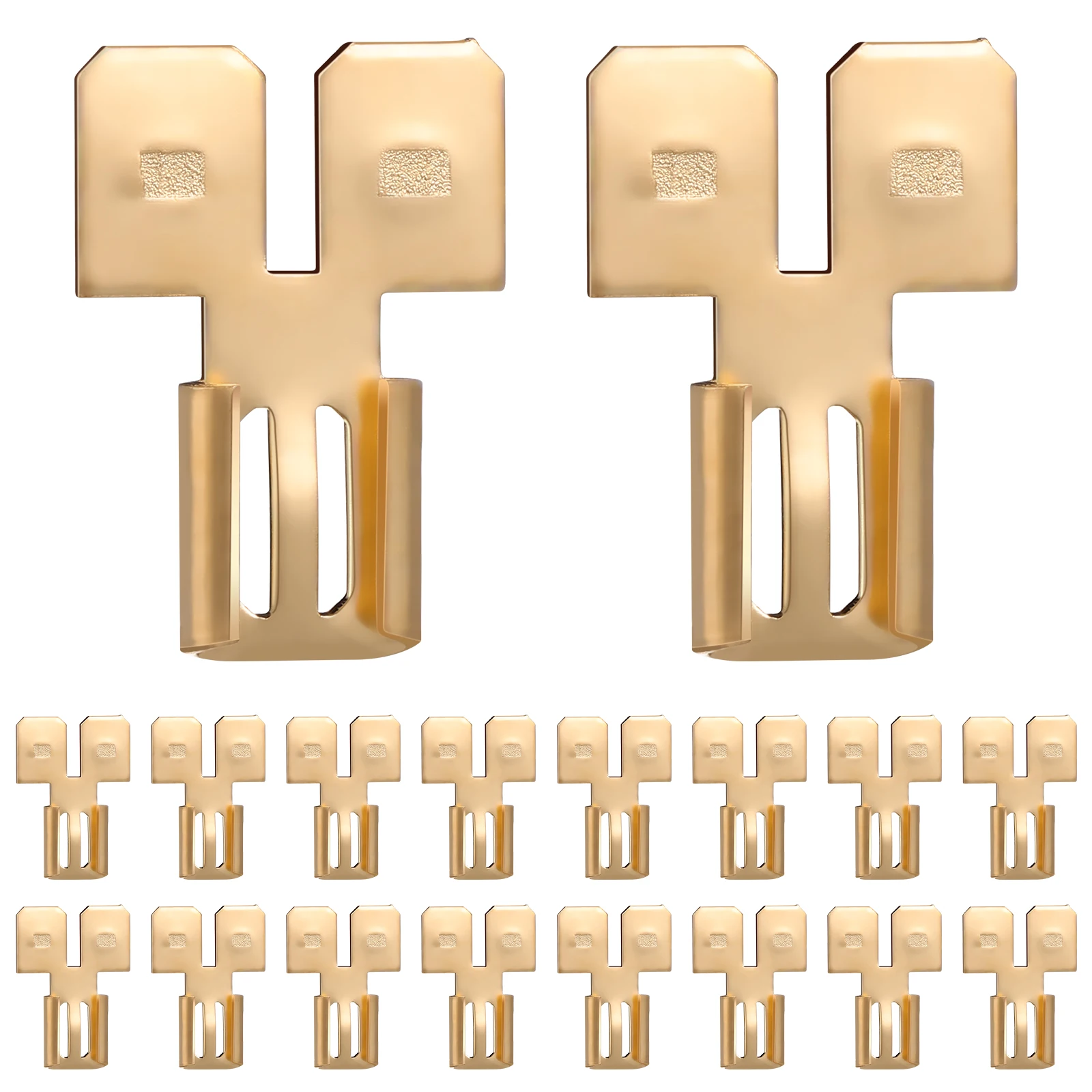 

50 Pcs Electrical Spade Connectors Quickly Disconnect The Crimp Terminal Wiring Connection Terminals
