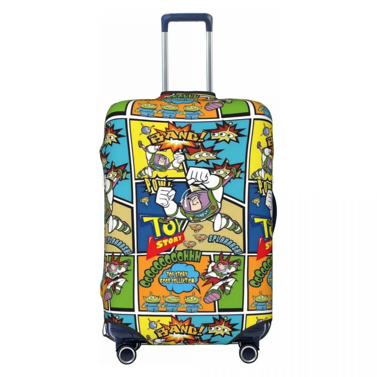 

Изготовленный на заказ милый мультфильм «История игрушек», чехол для багажа, пылезащитный чехол для дорожного чемодана