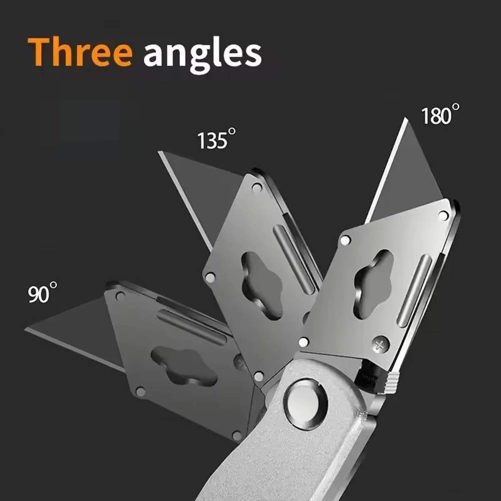 سكّين متعدّد الاستخدامات، قاطع صندوق عالي التحمل، سكين كهربائي سميك قابل للطي، سكين تجريد الكابل، سكاكين الجيب