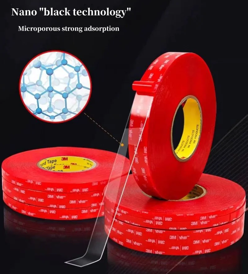 3M VHB Strong Tape 3M 4905 Clear Waterproof Tape 3m 5-60mm Traceless Foam Tape Special for Automobiles Autos House & Office - Image 3