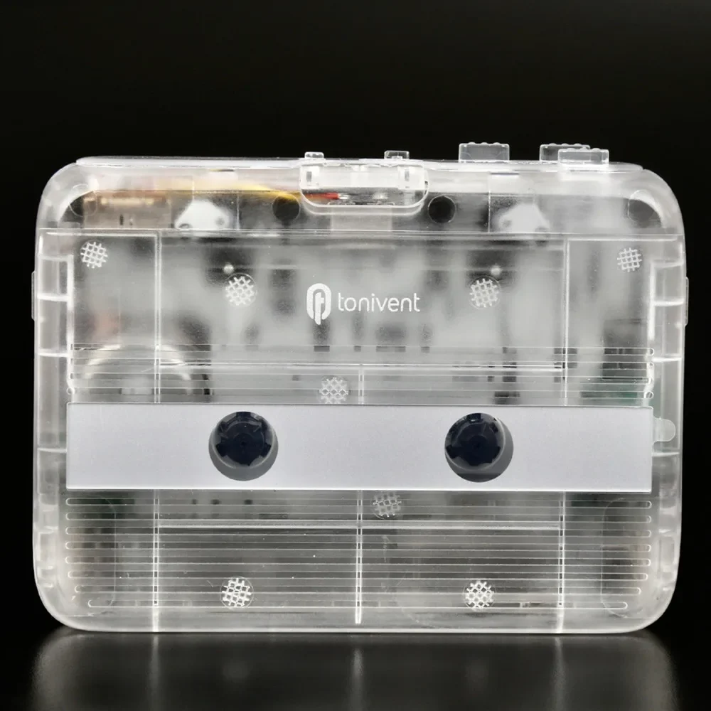 Portable Cassette Machine Old Tape To MP3 Converter Drives Walkman Audio Player 3.5mm Headphone Output AA Batteries USB 5V Power