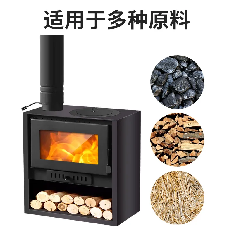 الحطب المنزلي والفحم مدفأة مزدوجة الغرض موقد تسخين سميك مدفأة حريق حقيقية الحطب الحطب فيلا B & B Ind #4