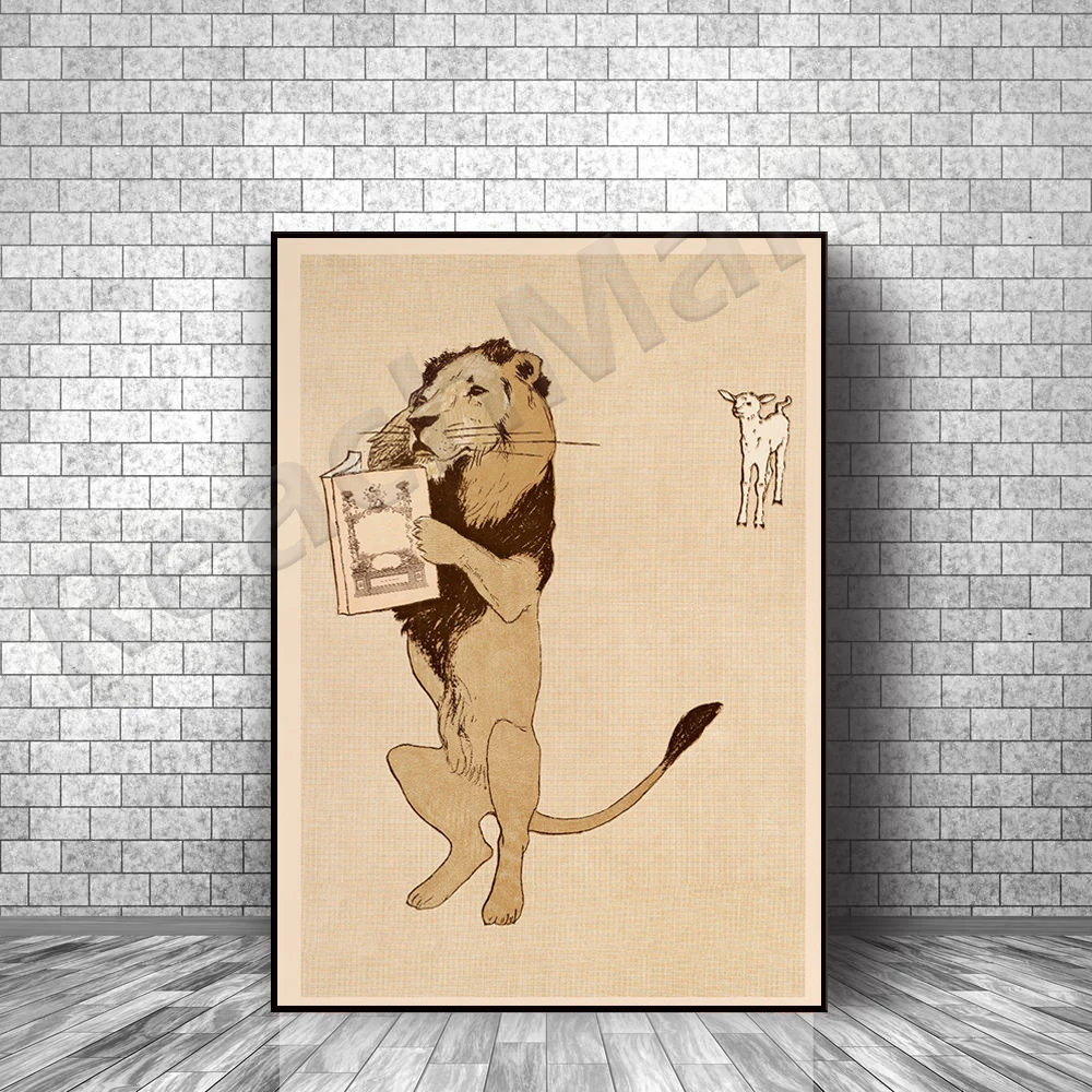 Edward Penfield, The Lion and - огляд і ціна Vintage Fashion Exhibition
