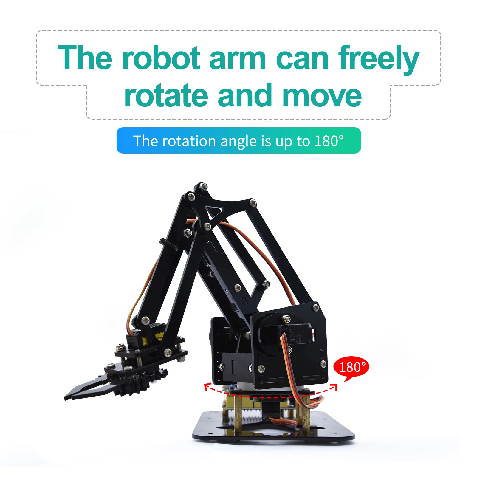 kidsbits-keyestudio-4dof-robot-arm-kit-mechanical-claws-for-arduino-programming-robot-arm-robot-pack-diy-robot-stem-programming