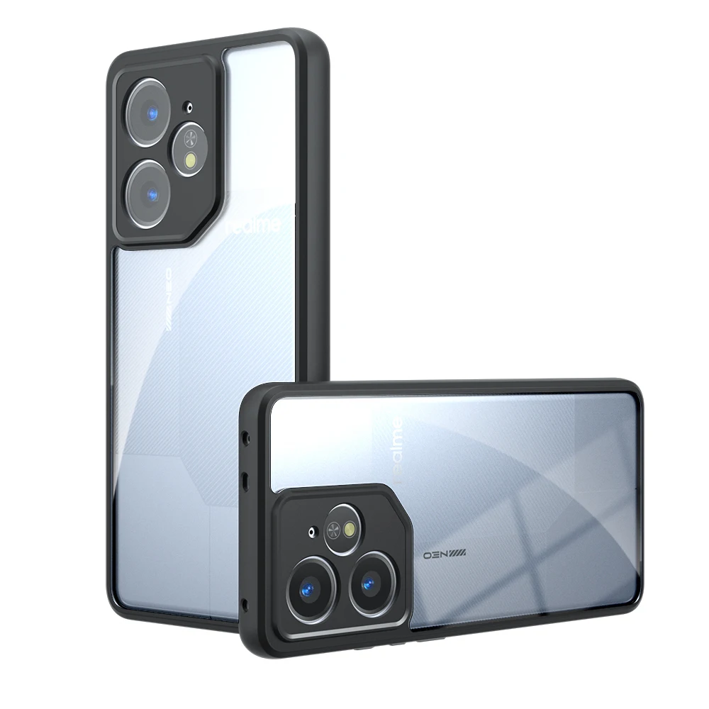 Чехол для телефона oppo find x8s plus x8 ultra realme neo 7 gt 7 pro, противоударный силиконовый чехол с прозрачной рамкой, прозрачный чехол Funda