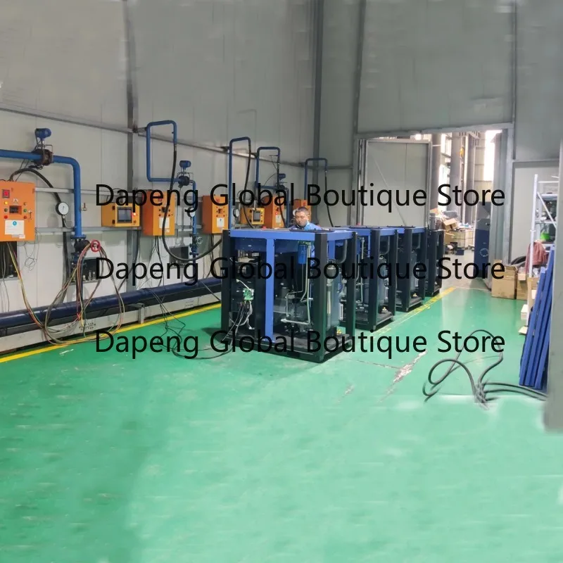 

China Supplier Oil-Lubricated Rotary Screw Air Compressor with 220V Low Power 5.5kw-7.5kw Engine Motor Bearing Core Components