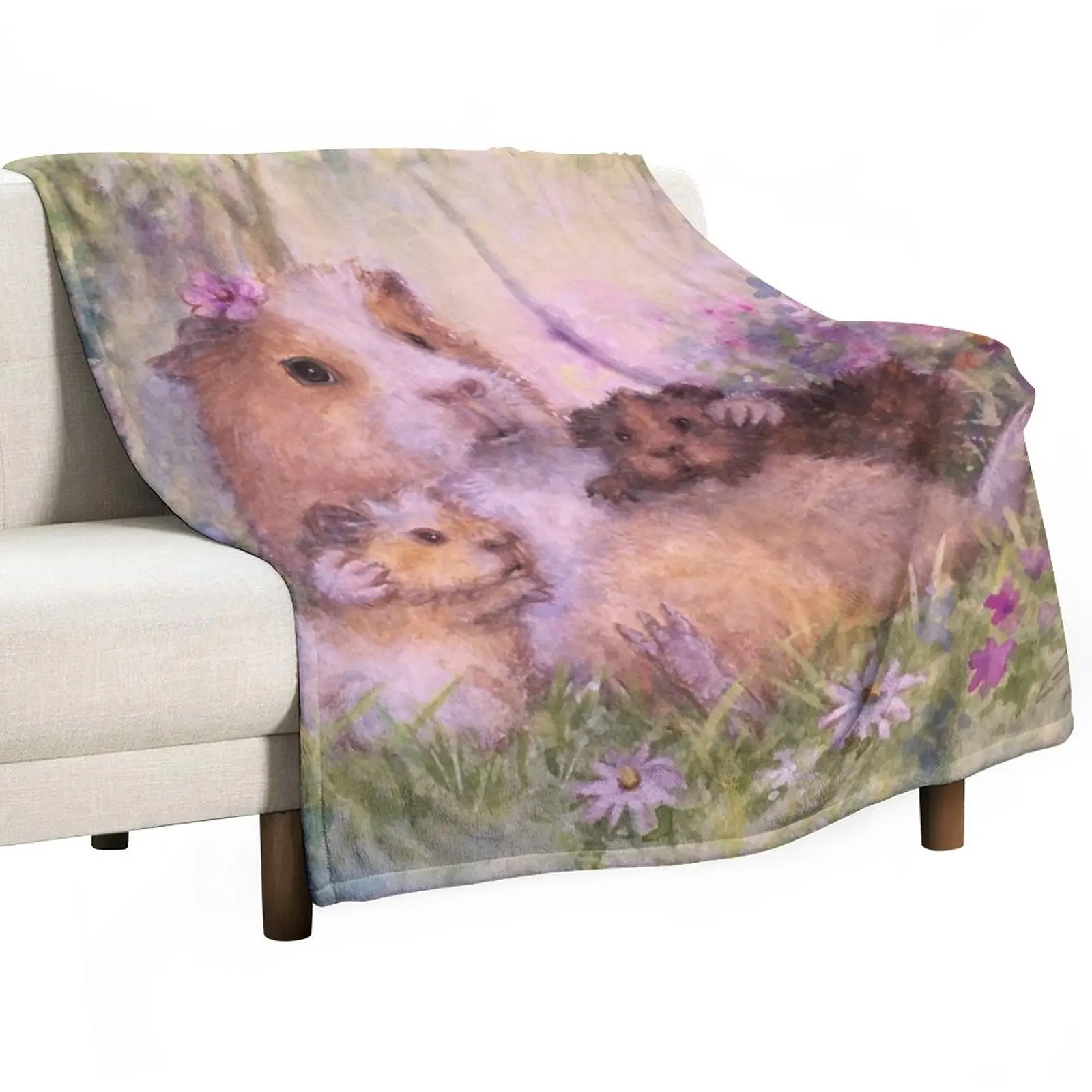 

Babes in the Wood Throw Blanket blankets and blankets Sleeping Bag Blanket Flannel Blanket