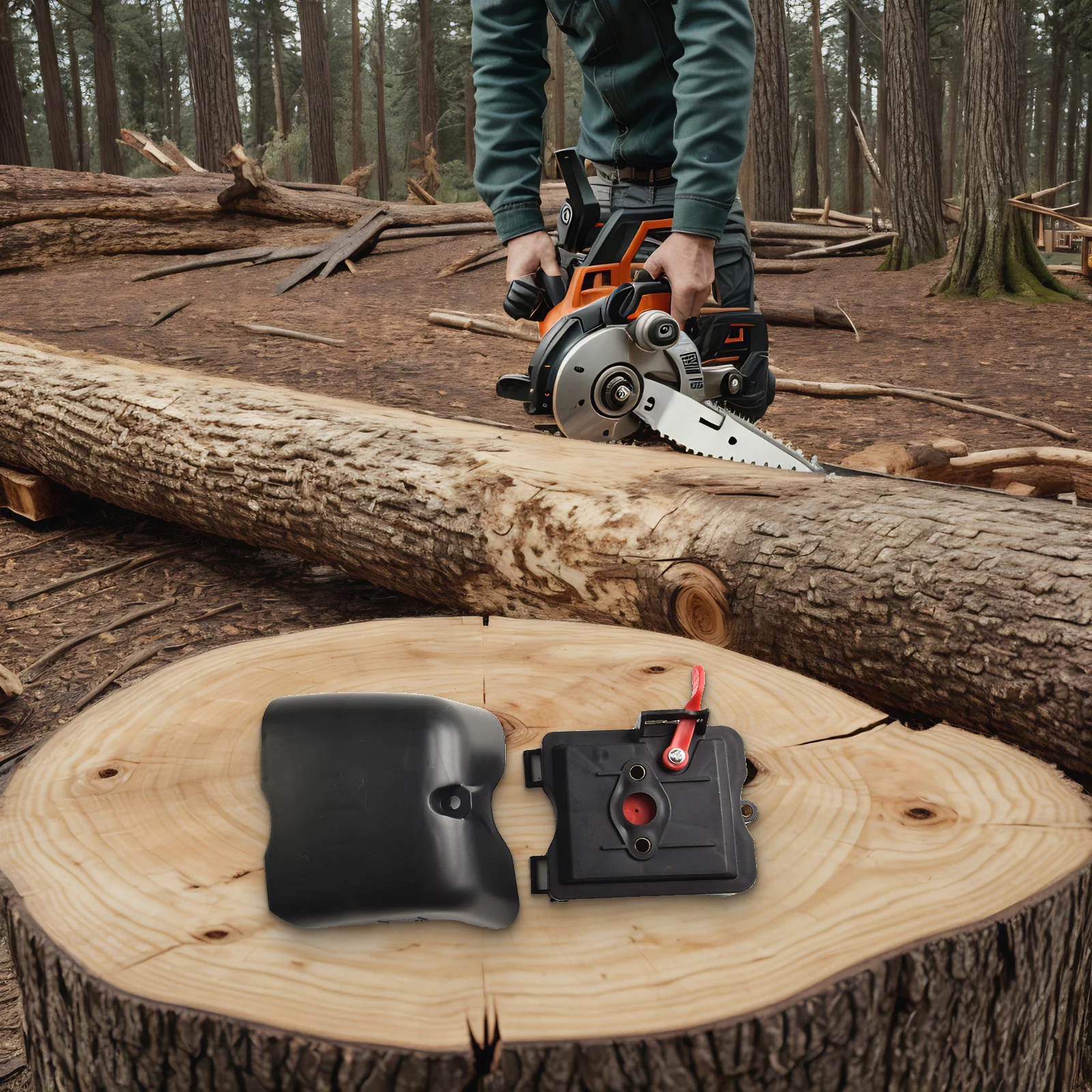 Air Filter Kit Replacement For BC430 Brush Cutter With BC430 43CC 49CC 52CC 40F-5 44F-5 Engine Engine Lawn Mower Part