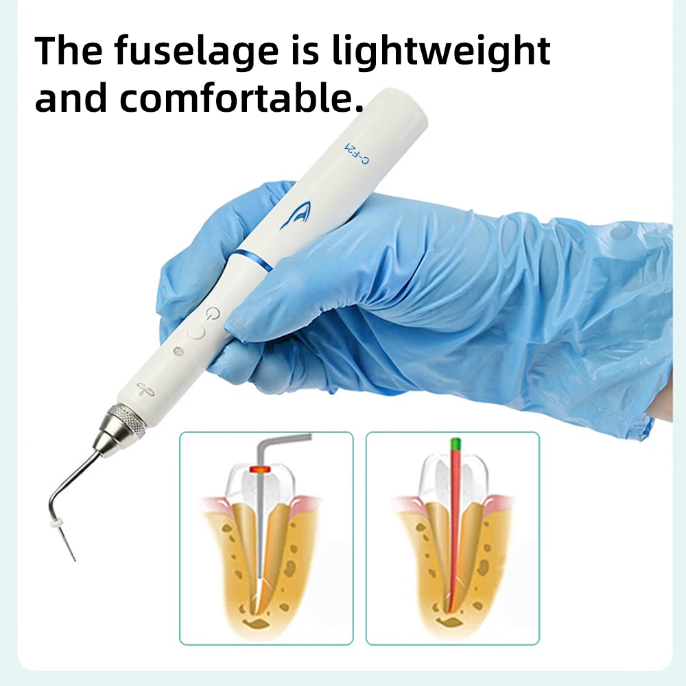 Dental Gutta Percha Obturation Heated Pen Wireless Root Canal Hot Melt Filling Pen Endodontic Heating Cutter Dentistry Equipment