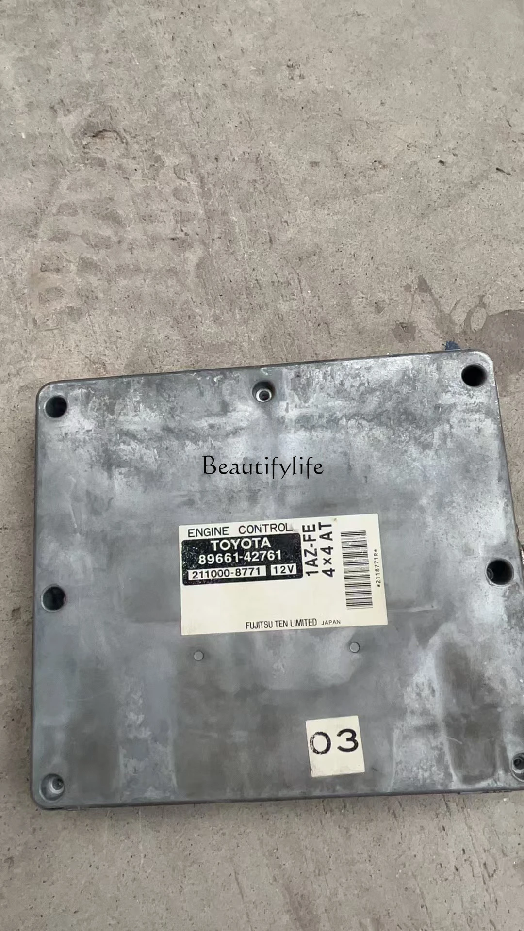 Automotive parts*Engine ECU Control Module Computer Board 89661-42760 42761