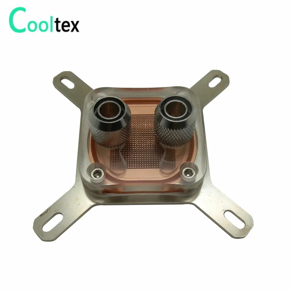 100%New CPU Water Block Water Cooling Cooler Computer For Intel LGA775/1155/1156/1150/1366 With Mounting Screws Recommend!