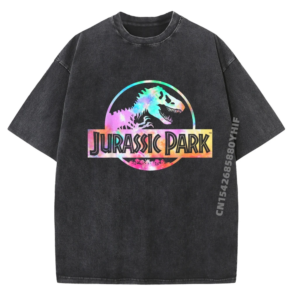 

Casual Logo Tie Dye Gloss Graphic T-shirts Men Tops & Tees Vintage Washed Shirt Mens Classic Printed Tshirt