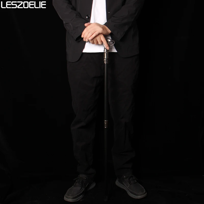 Luxus Schlangenkopf Gehstock für Männer Mode Dekorative Vintage Cobra-Kopf Gehstock Elegante Party Stöcke Cosply