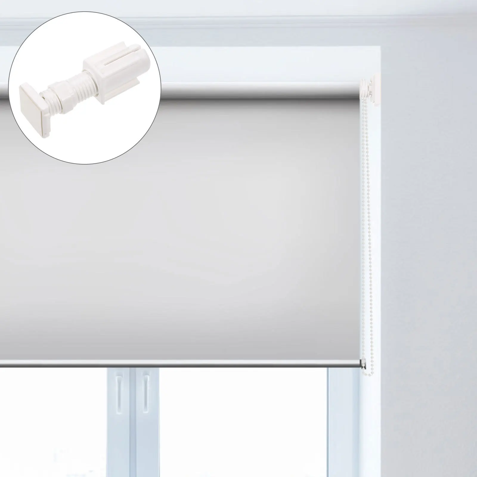 

4 Pcs Shutters Blind Holder Bracket Blinds Repair Kit Supplies Replacement Parts White Brackets Fitting