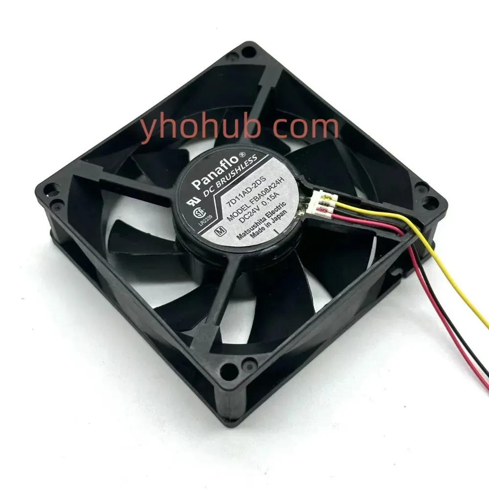 

Вентилятор охлаждения Panasonic FBA08A24H 2YZ DC 24V 0.26A 80x80x25mm, 3-проводной