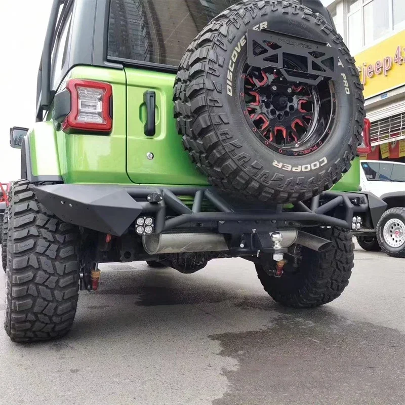 New Style Rear Bumper Conversion Modified Round Tube Rear Bumper For Jeep Wrangler JK