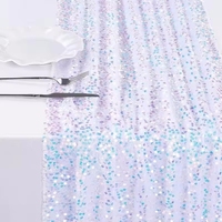 Christmas Sequin Table Runner Iridescent Table Runner Mermaid Party Table Runner for Wedding Birthday Party Decor