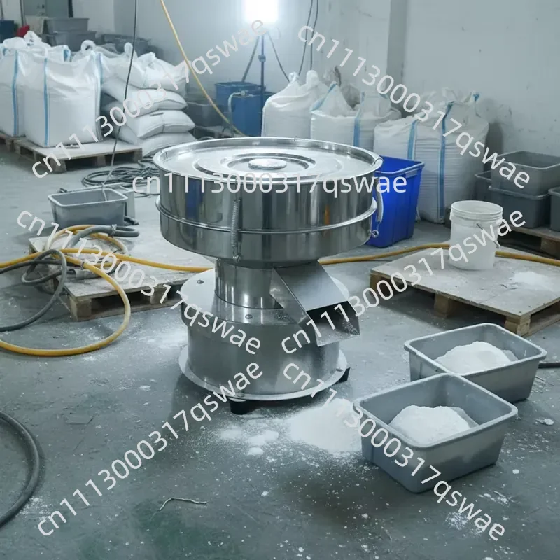 300Mm small food-grade single-layer vibrating screen extension, suitable for filtering soy milk liquid vibrating screen