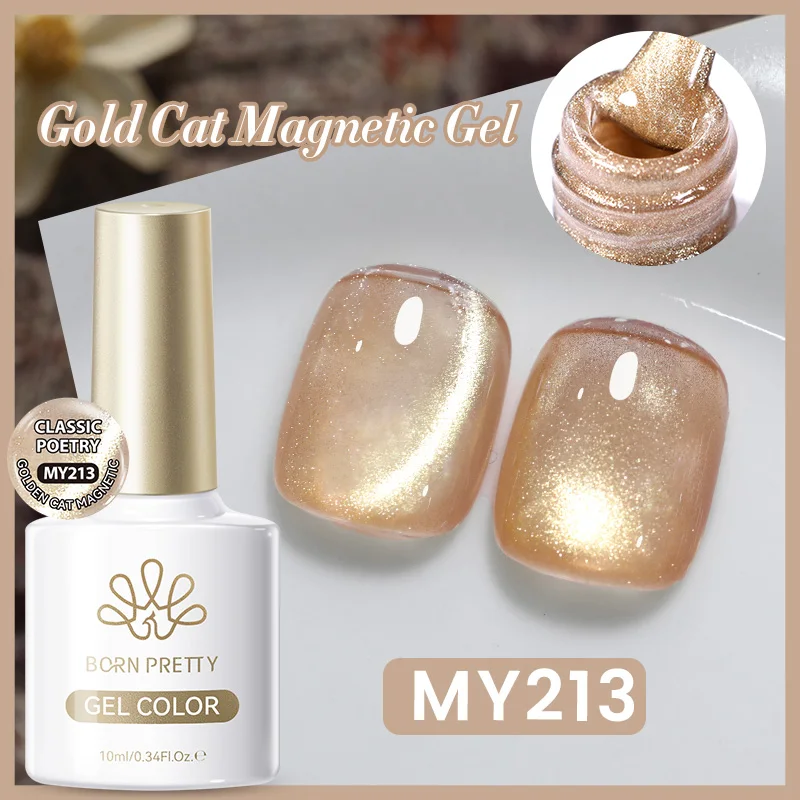 BORN PRETTY 117 Kleuren Kat Magnetische Gel Nagellak 10 ml Volledige Dekking Vernis Semi Permanente Super Prachtige Nagels manicure