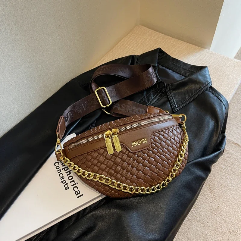 

Hot Selling Fashionable Women's Bag 2023 High Quality Shoulder Bag Fashion Versatile Woven Crossbody Bag Retro Commuting Bag