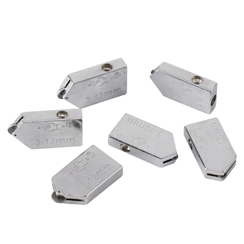 1 Bộ Dụng Cụ Cắt Kính Bánh Xe Lưỡi Dao Cắt Kim Loại Cho Đầu Thay Thế