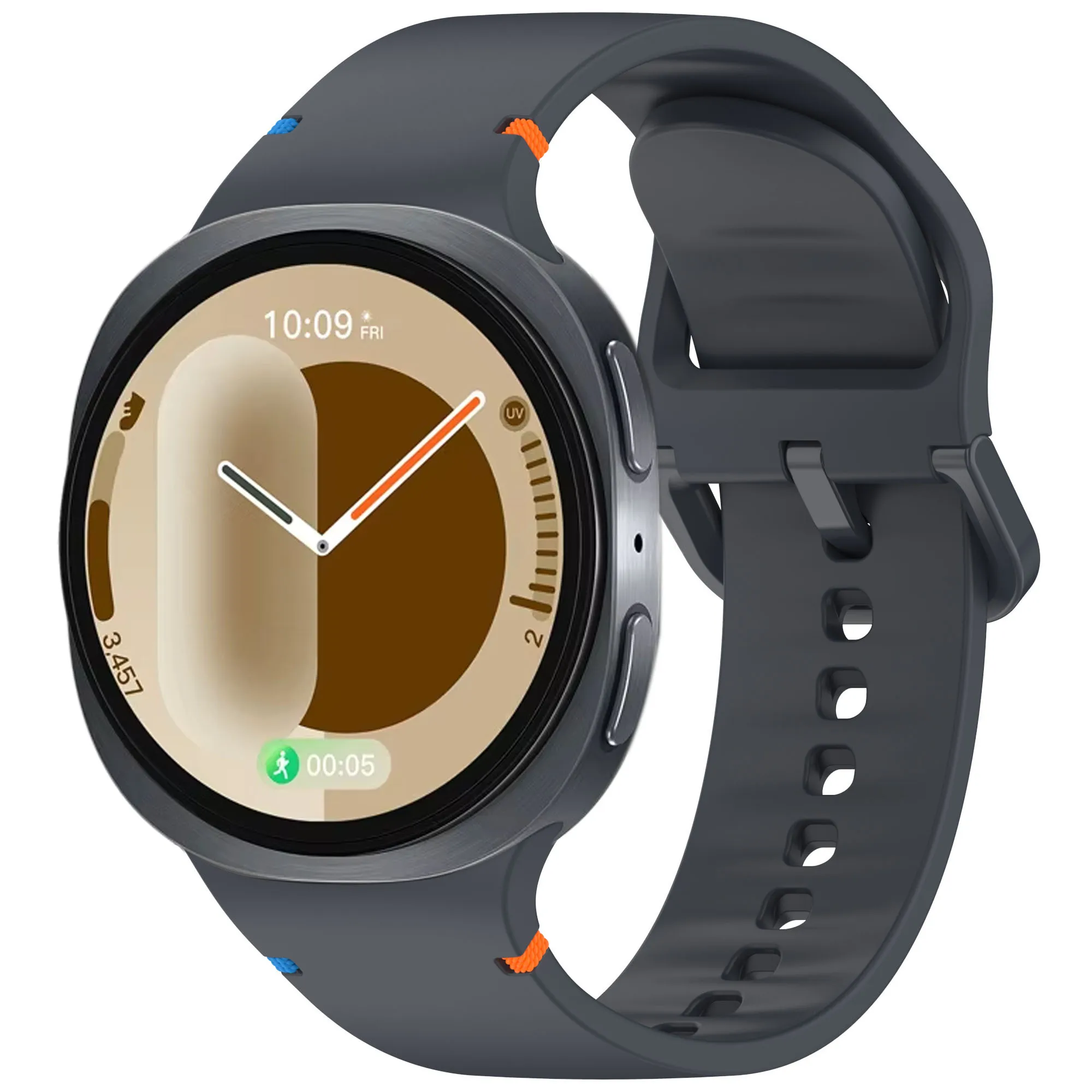 Official Silicone Watchband For Samsung Galaxy Watch 8 40mm 44mm 1:1 Sports Bracelet Wristband Galaxy Watch 8 Classic 46mm Belt