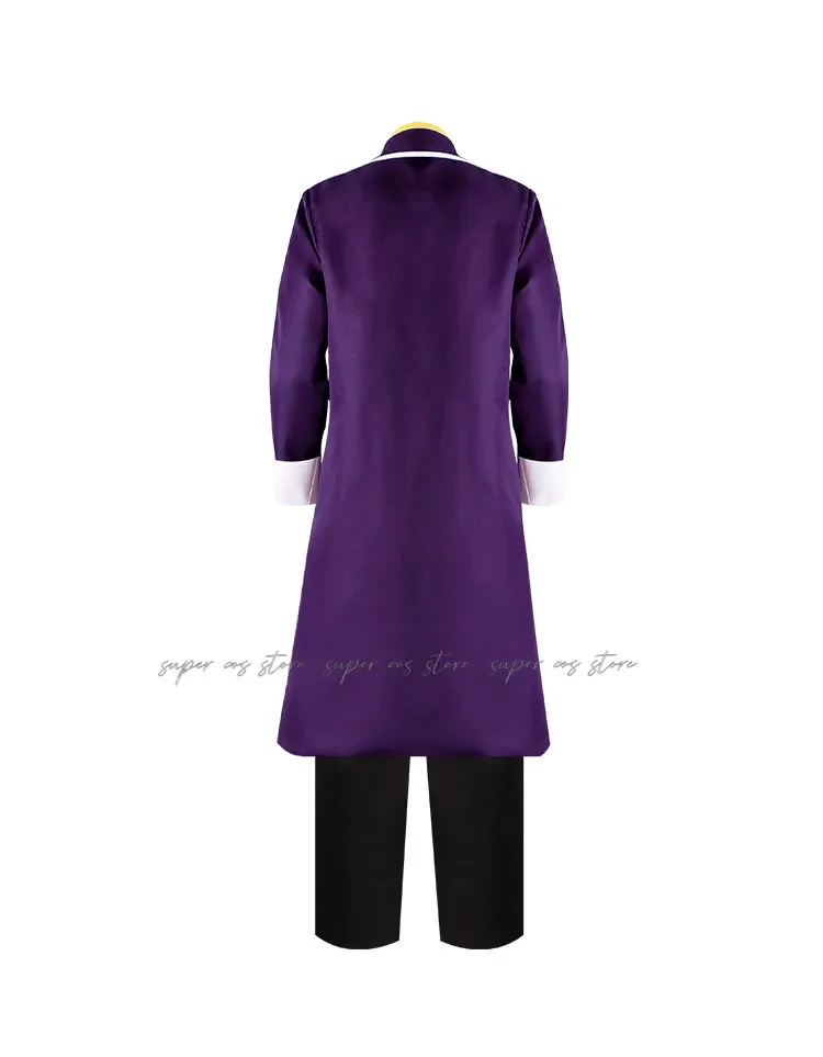 Gray Cosplay Anime Fairy Tail Gray Fullbuster Costumes Trench Pants Belt Uniform Wig Set Halloween Party Outfit for Men Women