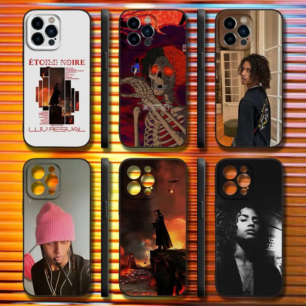 

L-Luv R-Resval Album Phone Case For iPhone 17,16,15,14,13,12,11,Pro,Max,Plus,X,XS,SE4,E,Mini,Soft Black Case