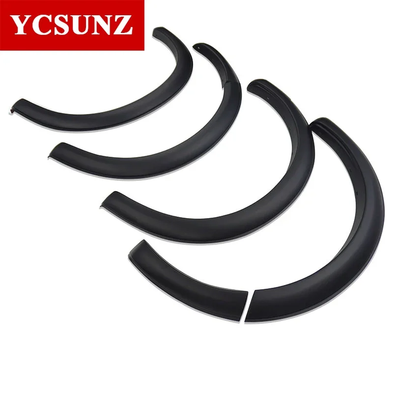 3 inch Wheel Arch Fender Flares For Ford Ranger Wildtrak 2023 2024 2025 Mudguards with Sensor Hole Double cabin Car Accessories