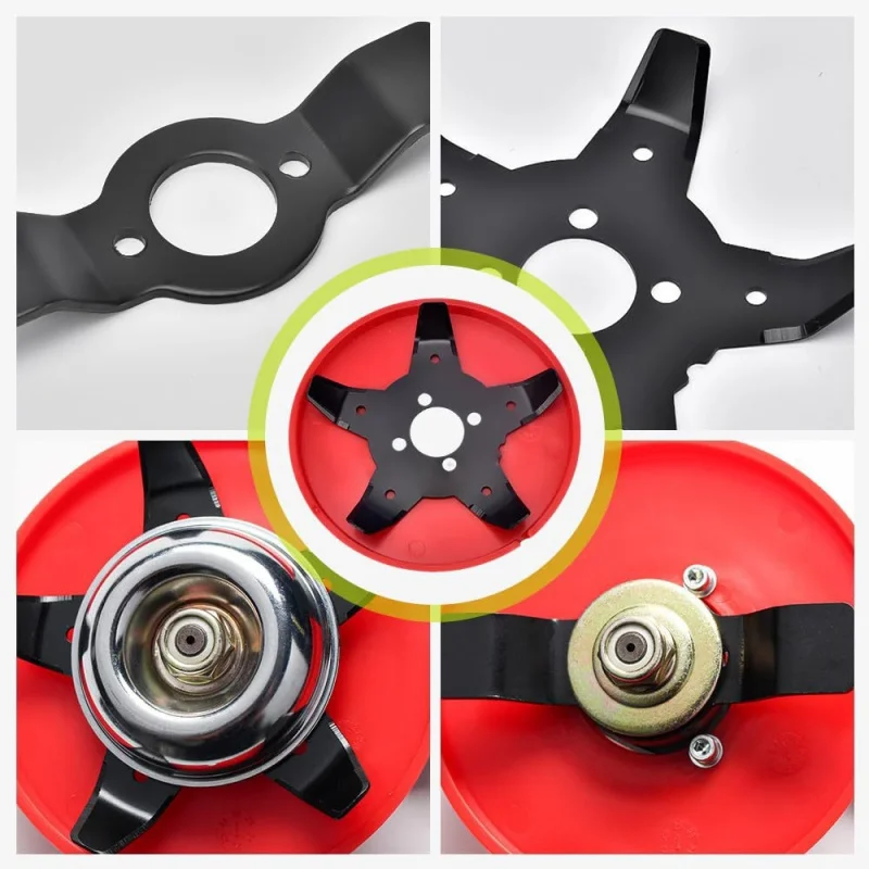 Multifunctional lawn mower blade, weeding disc, dual-purpose waterway mowing, trimmer head, lawn mower accessories
