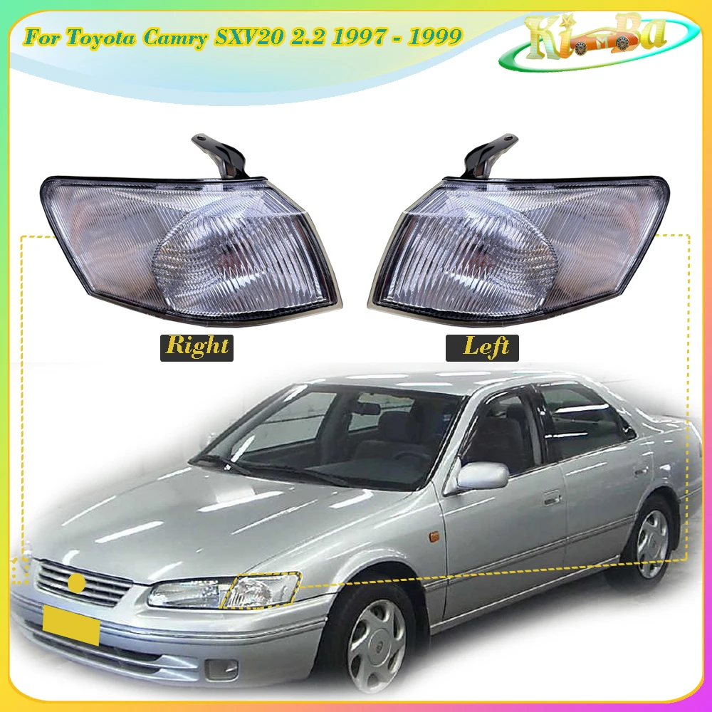 KIMBA Front Turn Signal Lamp Light For Toyota Camry SXV20 2.2 1997 - 1999 Head Light Marker Light Corner Light Bumper Light