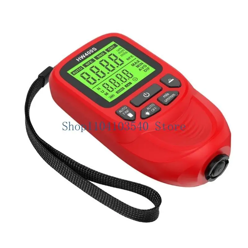 02DC Digital Paint Thickness Gauge Coating Thickness Gauge Paint Thickness Tester Paint Thickness Meter for Automotive
