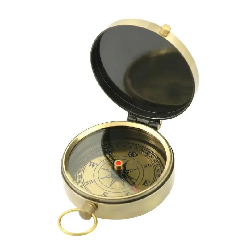 Orienteering Compass Retro Pocket Orienteering Compass Advanced Backpacking Navigation Compass Boy Scout And Professional