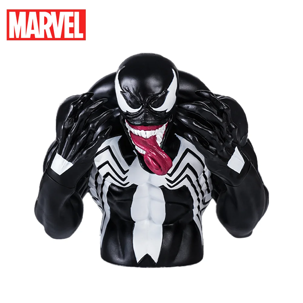 

Официально лицензированная копилка Venom, коллекционный настольный органайзер, банка для экономии домашнего декора, 1 шт., Marvel