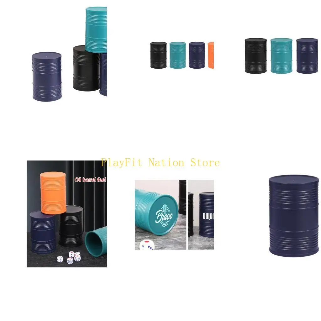 

242F модная бочкообразная чашка для шейкера для игральных костей, чашка для настольных игр, простая чашка для шейкера