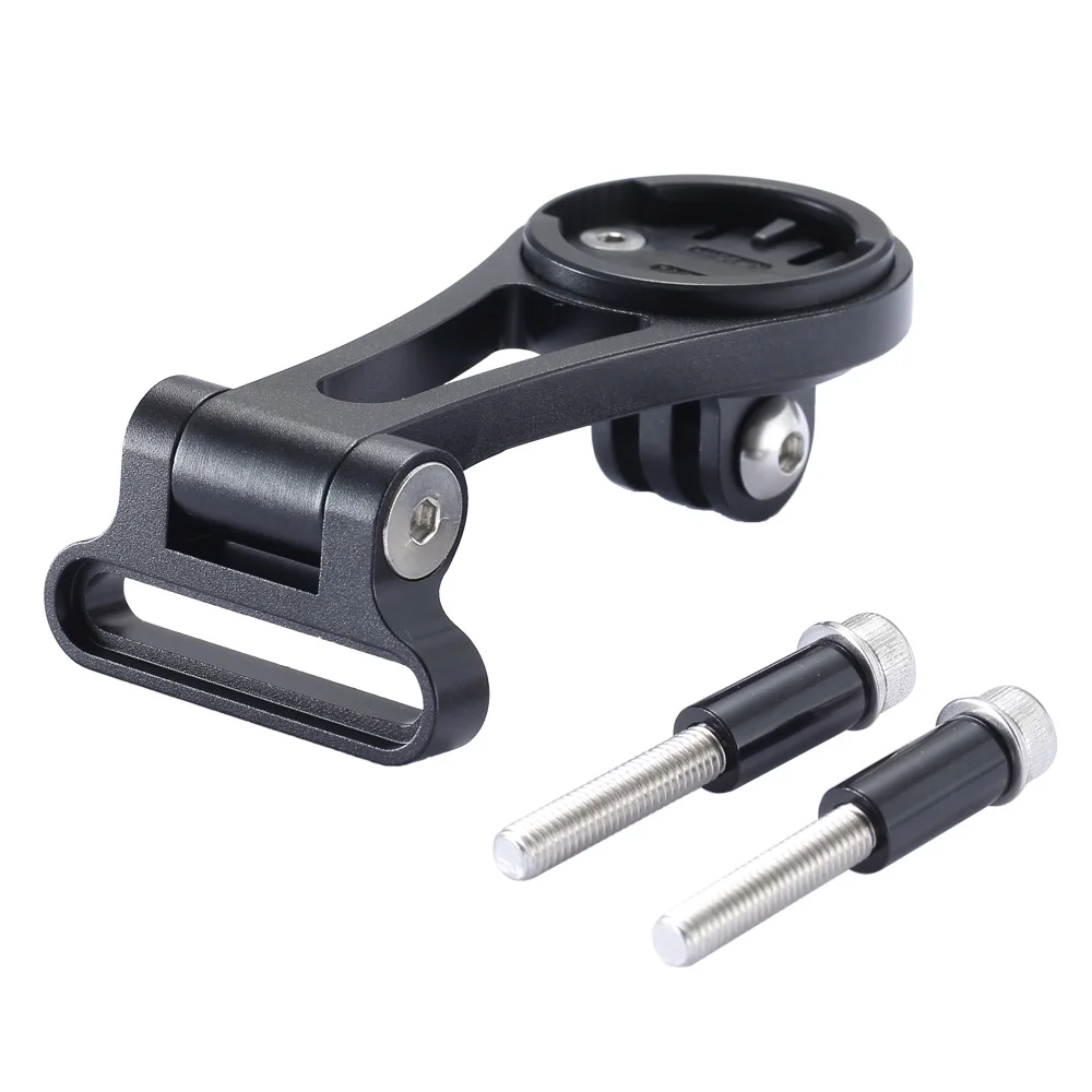 Fansch Adjustable Out Front Computer Mount Bicycle Extended Mount Bike Stem Mount for Wahoo Elemnt Elemnt Bolt and Elemnt Mini