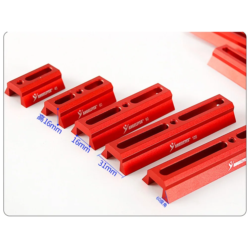 60/180/210/240MM Dovetail Slot Stargazer Hatchet Tail Plate Red Astronomical Telescope Accessories Stargazer Mount Ring