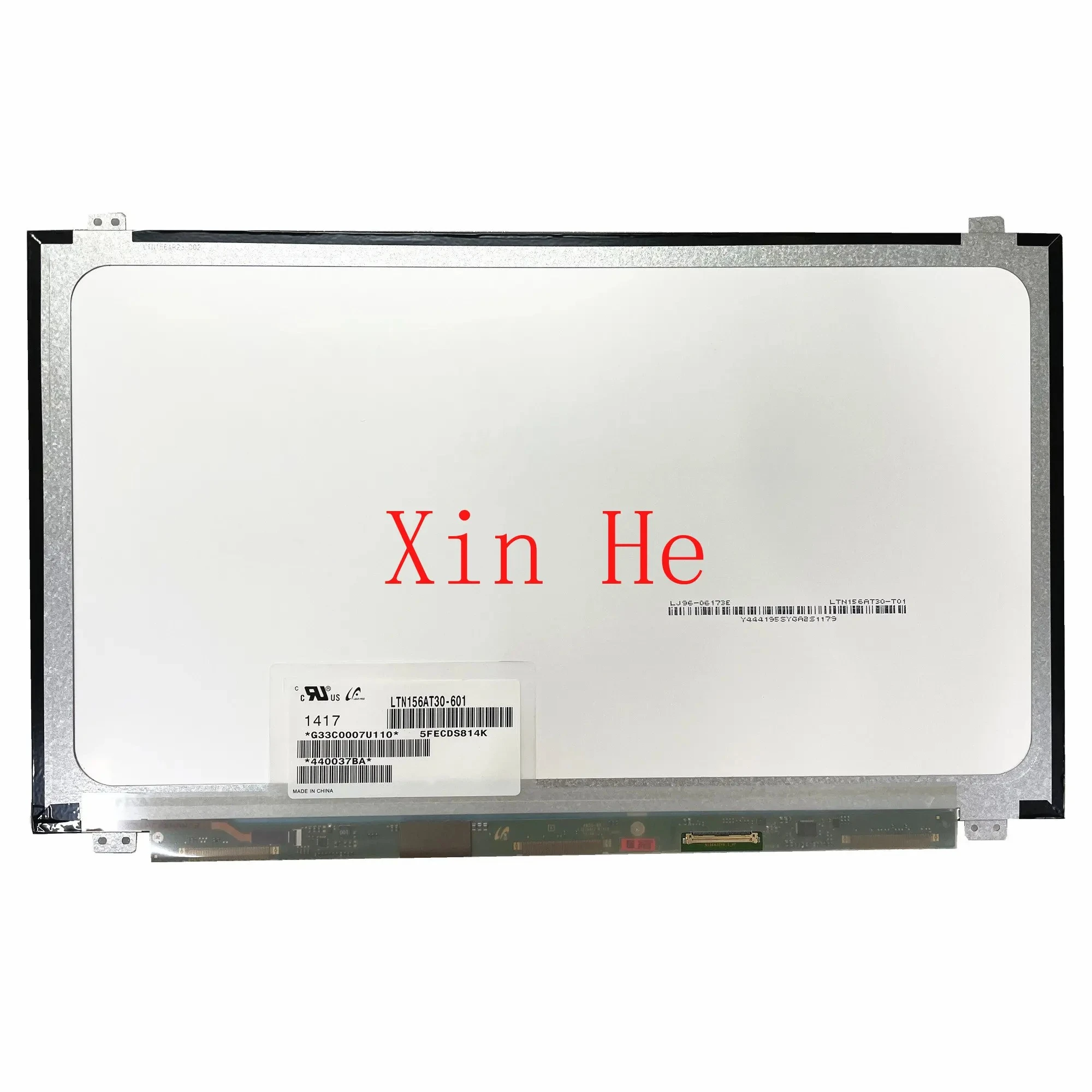 LTN156AT30 fit LTN156AT20 LTN156AT35 N156BGE-LB1 LP156WHB-TLA1 NT156WHM-N10 15.6'' Laptop LCD Screen 1366*768 LVDS 40 Pins