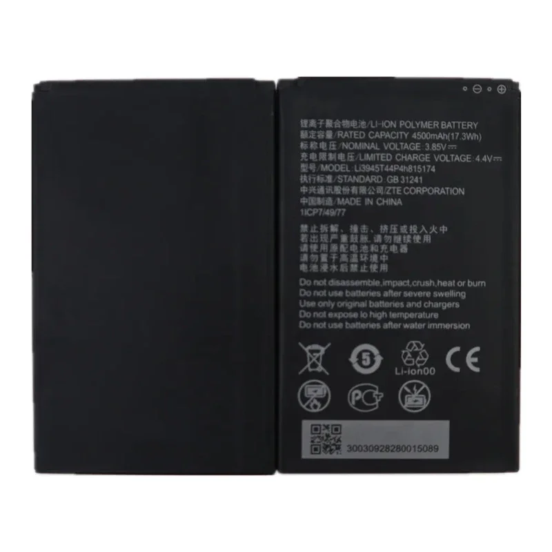 New Li3945T44P4h815174 Battery For ZTE MU5001 5G Wifi Wifi6 Portable Wireless Router Battery Bateria Fast Ship