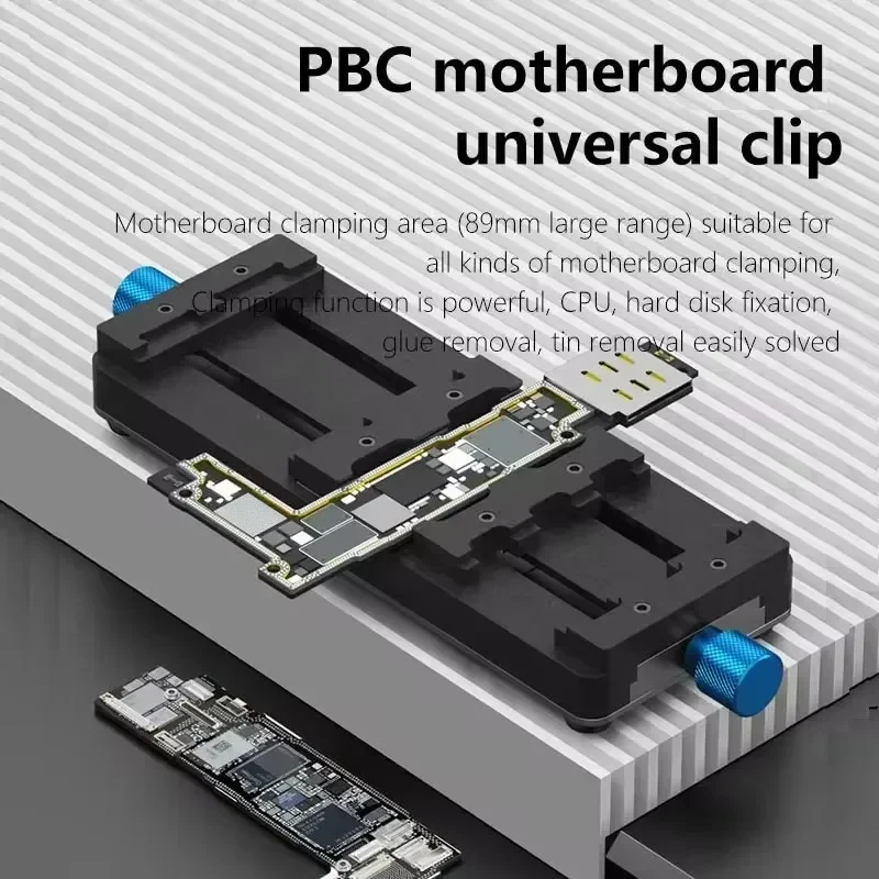 MaAnt-abrazadera de hueso de acero Universal multifuncional T1N, accesorio de reparación de PCB, accesorio de soldadura para mantenimiento de placa base