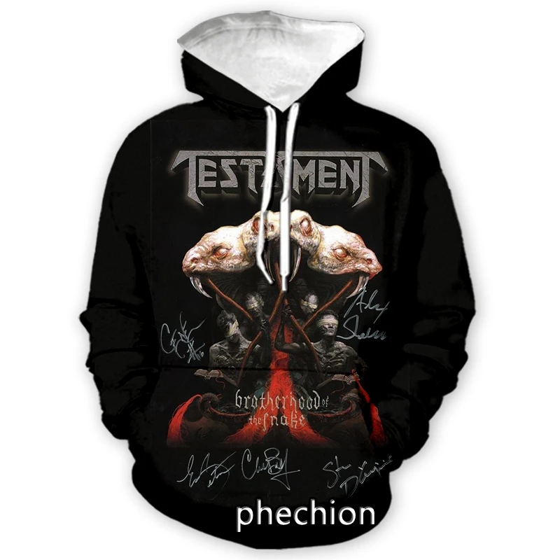 

phechion Men/Women Testament ROCK Band 3D Print Long Sleeve Hoodies Casual Hoodies Loose Sporting Pullover A171