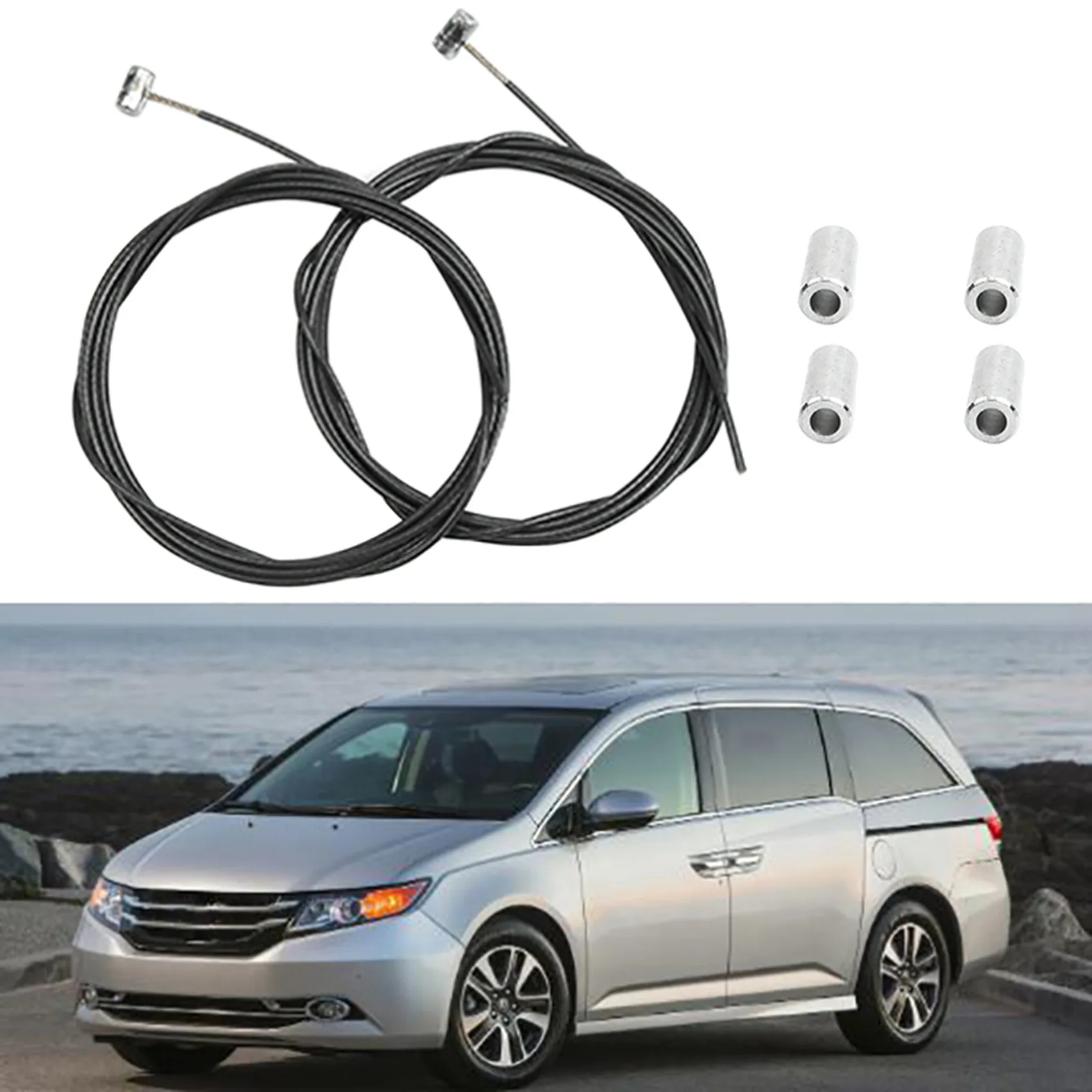 Practical 2X For Honda Odyssey 2011-2017 Sliding Door Cable Repair Kit 72050-TK8-A12 Car Accessories