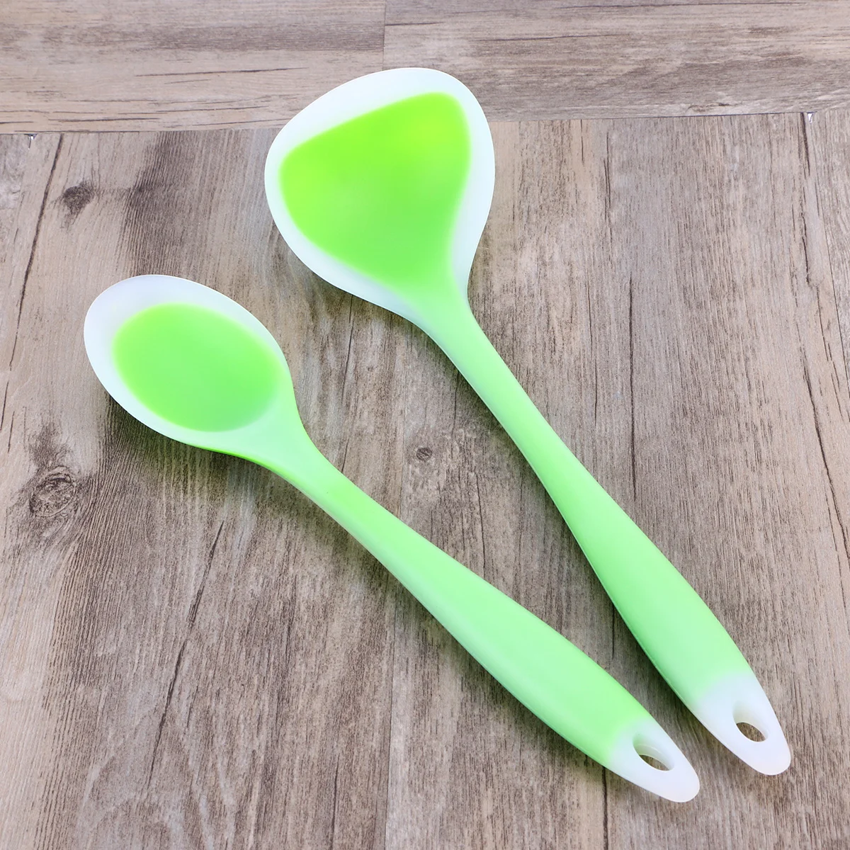 

5Pcs Cooking Utensil Set Heat Resistant Silicone Non Stick Kitchen Tools for Baking Mixing Soup Ladle Spatula Utensils