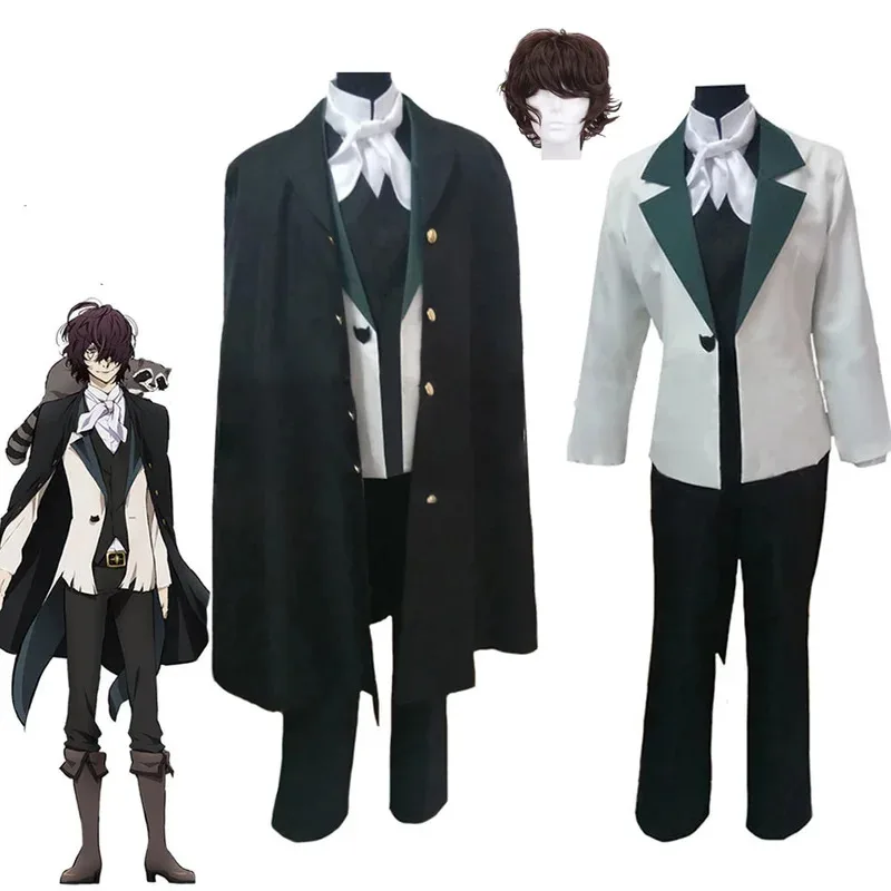 

Bungo Stray Dogs Edgar Allan Poe Cosplay Costume Unisex Uniform Suits Halloween Anime Exhibition Performance Clothing 2025 ty'4