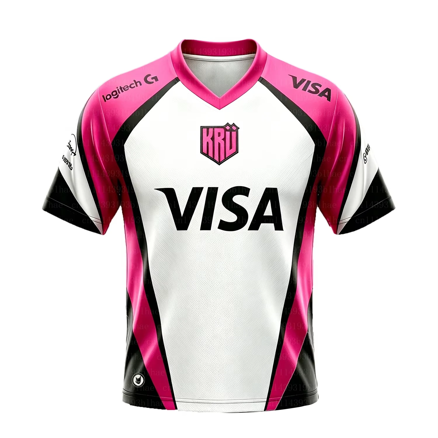 Esports Gaming Training - 26 Summer NewKRÜ Esports VISA ゲーミングジャージ