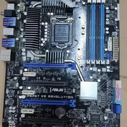 

For ASUS P8P67 WS Revolution main board 1155 pins