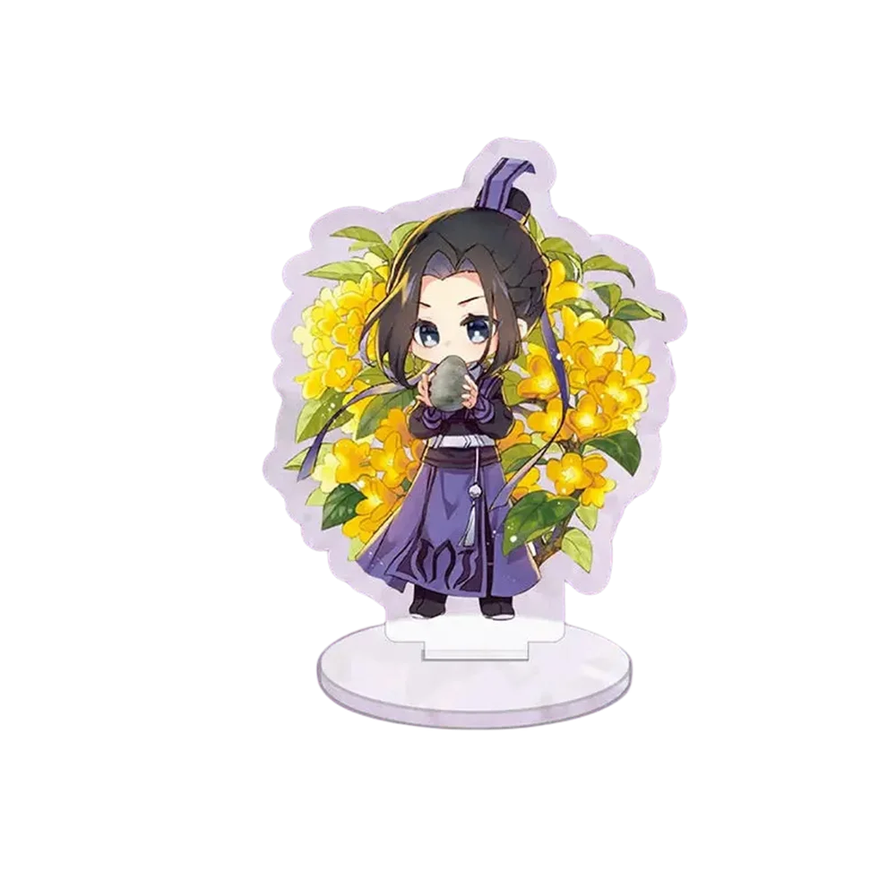 Hot Anime Mo Dao Zu Shi Cute Figure Acrylic Stand Grandmaster of Demonic Wei Wuxian Decoration Model Toy Gifts 10cm