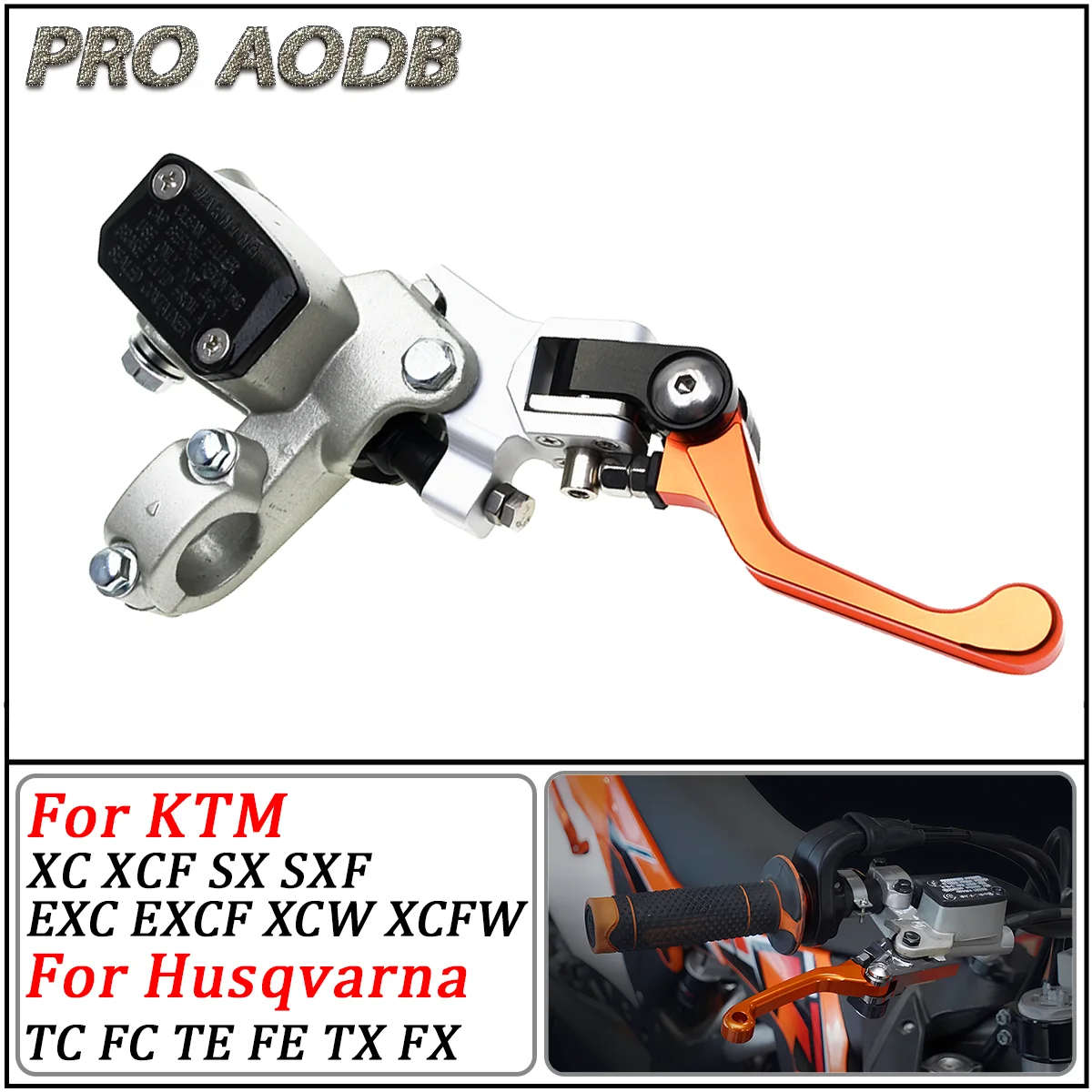 Motorcycle CNC Clutch Brake Lever For KTM SX SXF XC XCW XCFW XCF EXC EXCF TPI 6Days Husqvarna 125 250 300 350 450 500 2008-2023