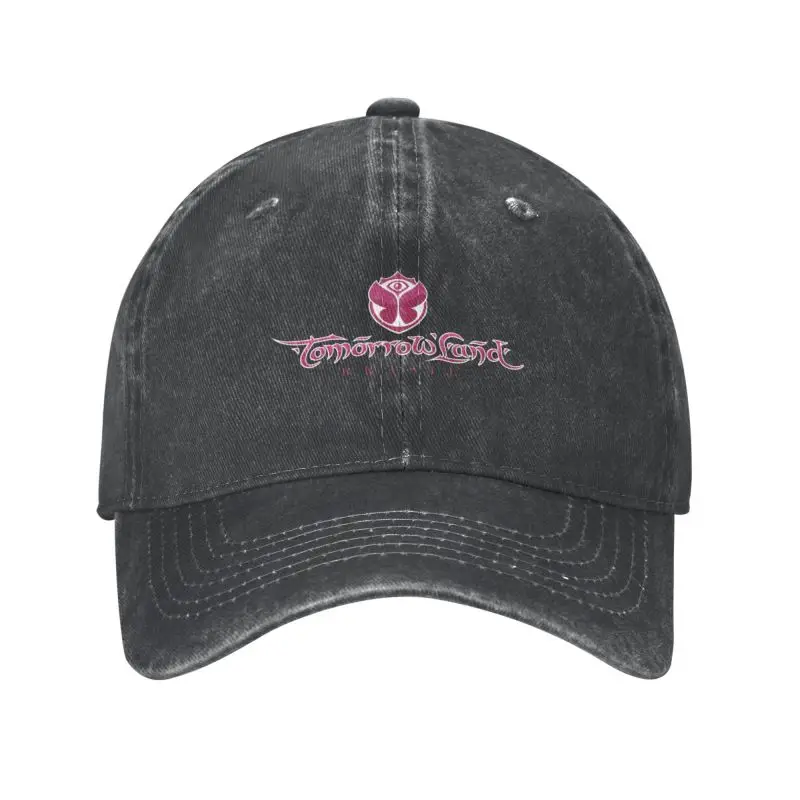 Custom Cotton Tomorrowland Logo Baseball Cap Women Men Breathable Electronic Dance Dad Hat Streetwear