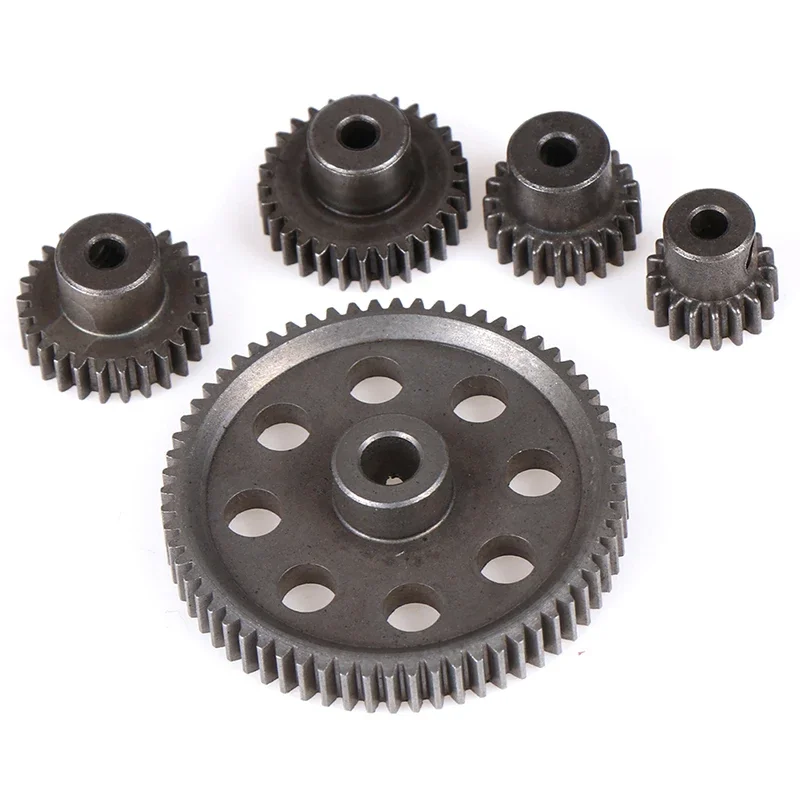 

11184 Metal Diff Main Gear 64T 11181 Motor Pinion Gears 17T 19T 21T 23T 26T 29T Truck 1/10 RC Car Parts HSP Himoto Amax Redcat